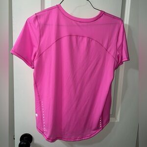 Lululemon bright pink athletic top